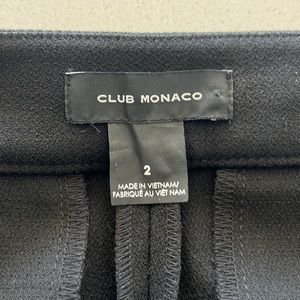 Club Monaco flare black slightly stretchy slack never worn